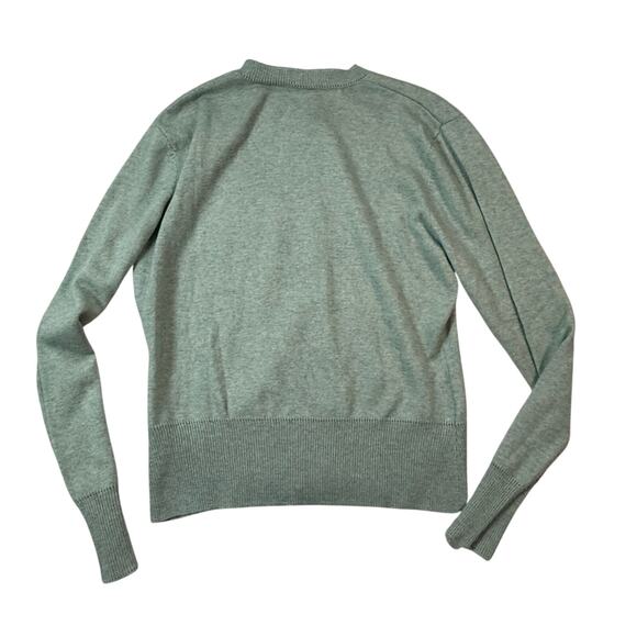 Milly Cardigan Sweater Women's Large Light Blue JewelButtons Cashmere Wool Blend - Picture 5 of 5